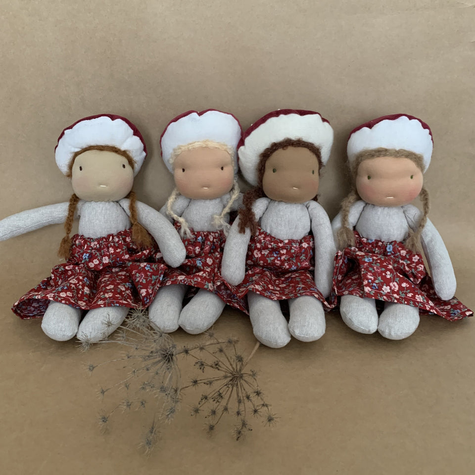 MUSHROOM FOLK DOLLS ~ POEMS FOR BUTTERCUP