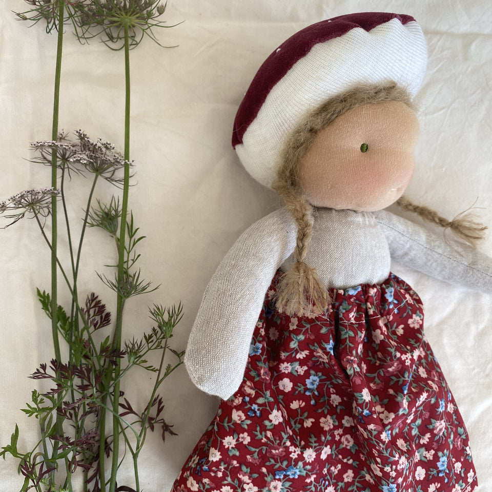 MUSHROOM FOLK DOLLS ~ POEMS FOR BUTTERCUP