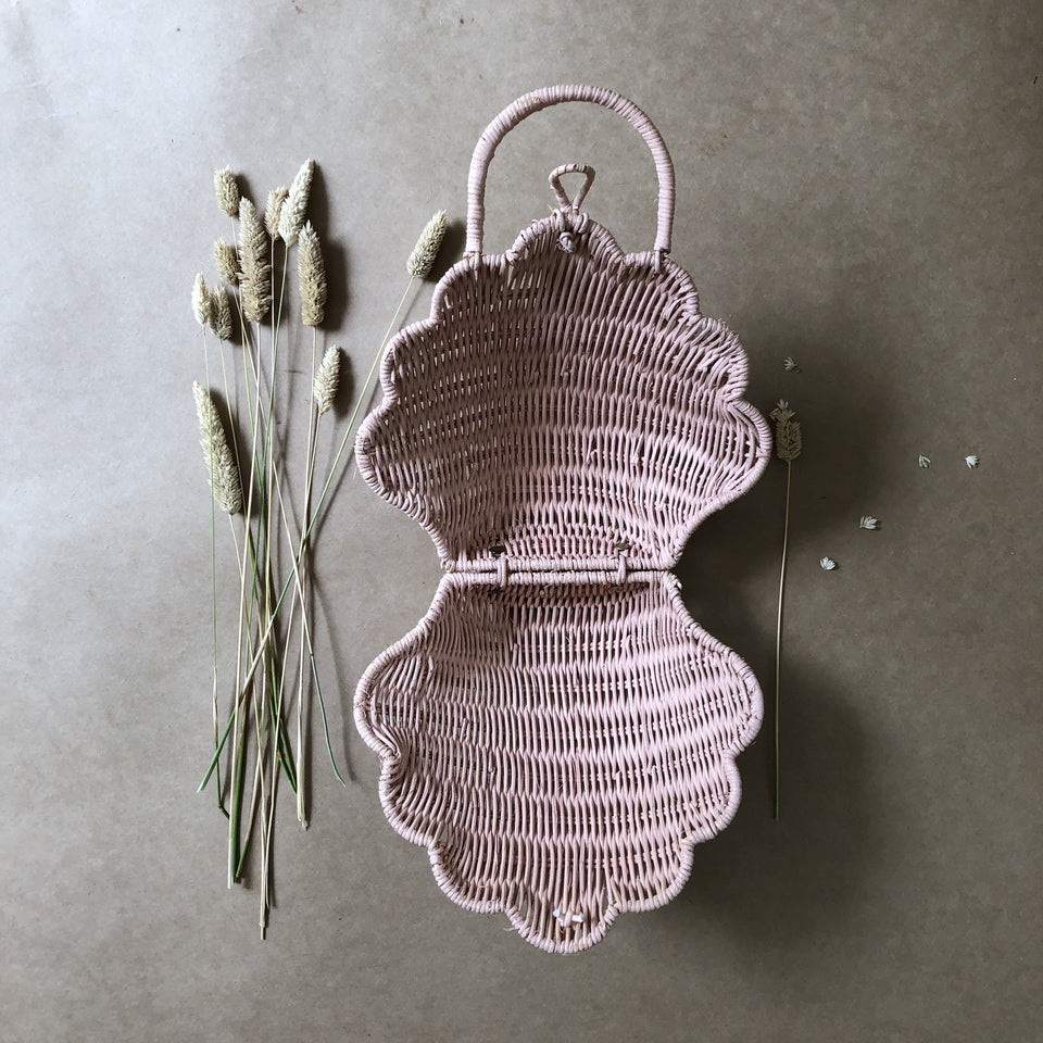 MERMAID BAG SHELL PURSE ~ ROSE ~ OLLI ELLA