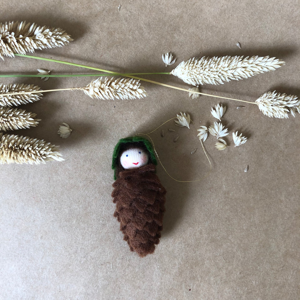 40% OFF - PINE CONE BABY ~ HANGING DECORATION