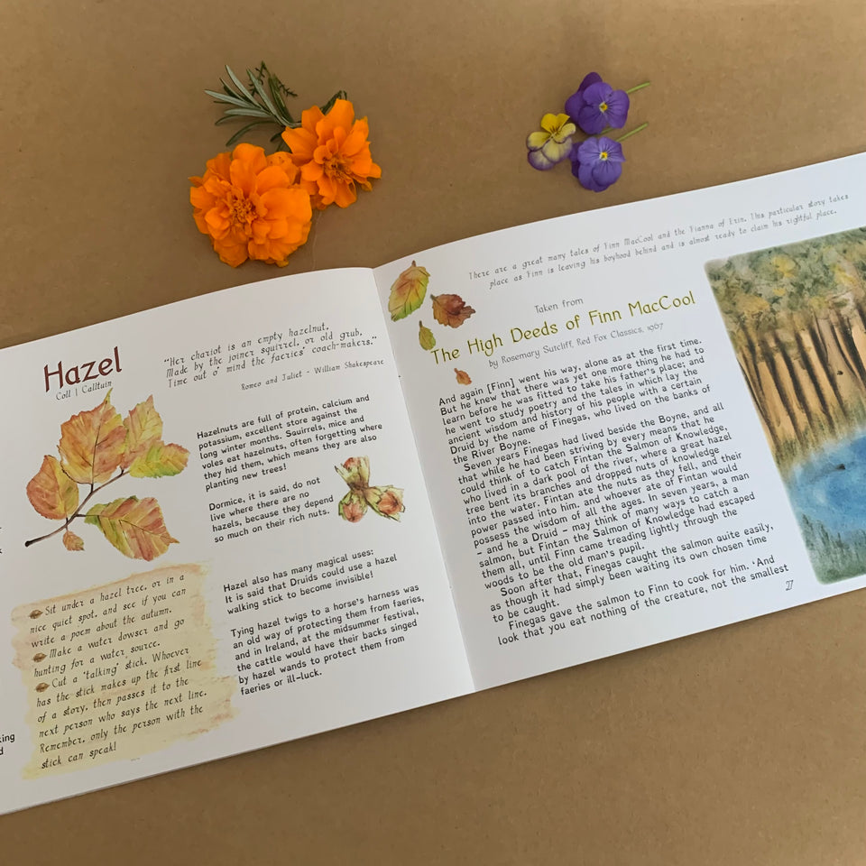 50% OFF - A YEAR AND A DAY ~ ISSUE 3 ~  SQUIRRELS AND NUTS