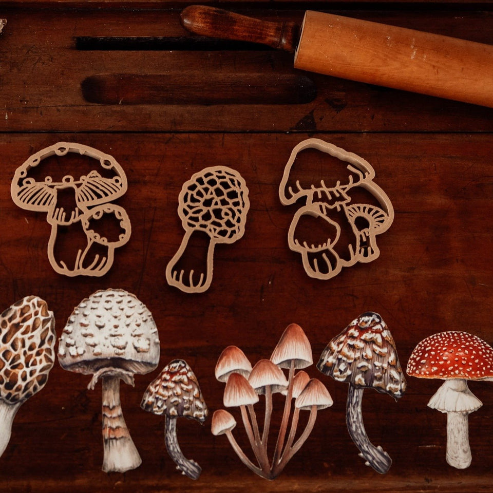 50% OFF - MOREL MUSHROOM ~ ECO CUTTER ~ KINFOLK PANTRY