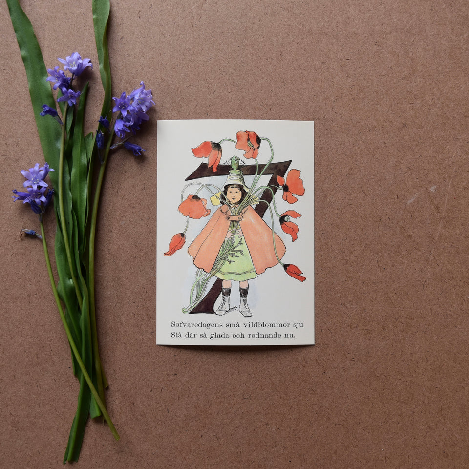 OTTILIA ADELBORG ~ POSTCARD ~ NUMBER 7