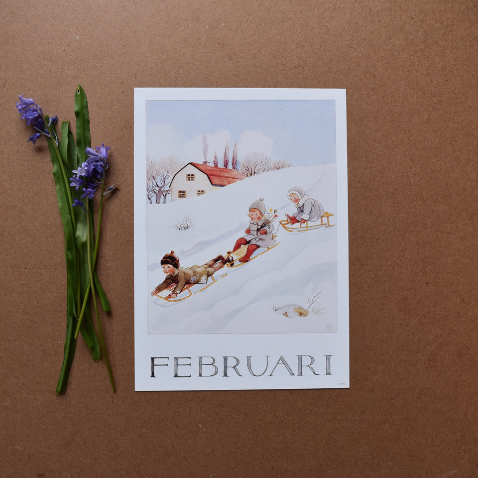 70% OFF - ELSA BESKOW ~ MONTH POSTERS ~ A4