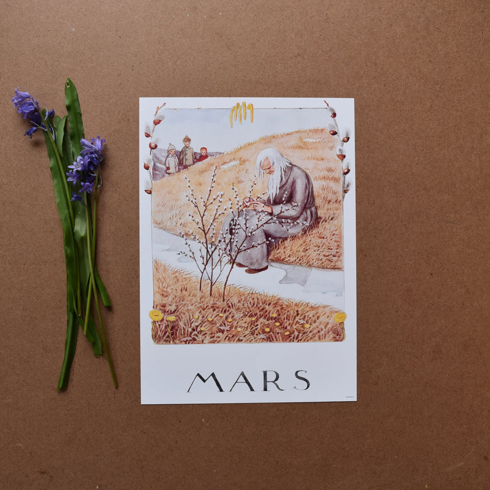 70% OFF - ELSA BESKOW ~ MONTH POSTERS ~ A4