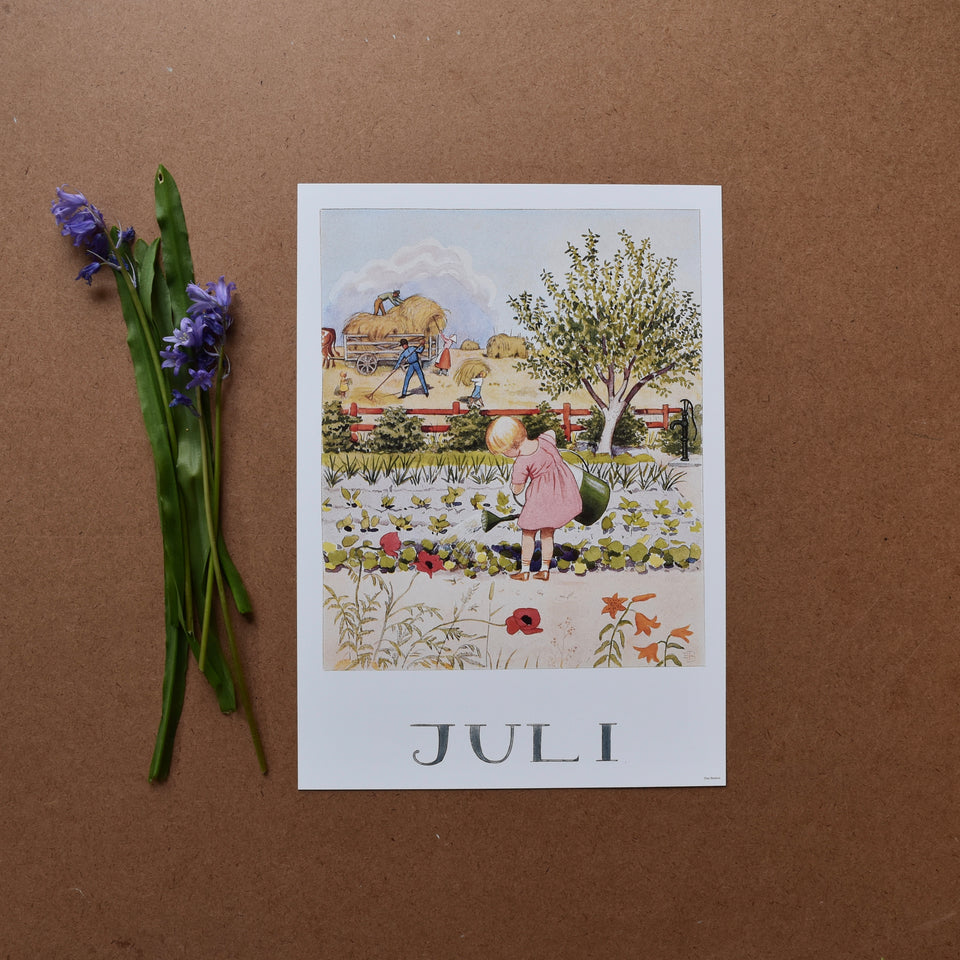 70% OFF - ELSA BESKOW ~ MONTH POSTERS ~ A4