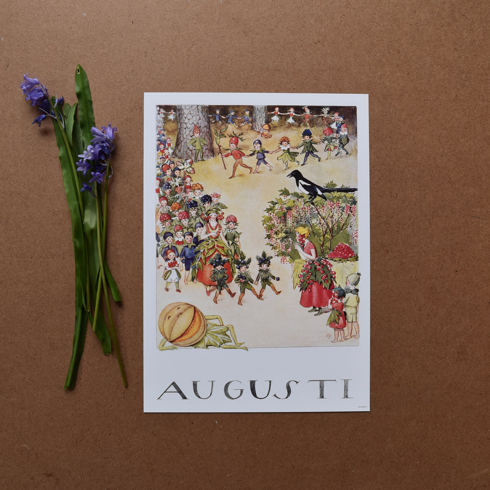 70% OFF - ELSA BESKOW ~ MONTH POSTERS ~ A4