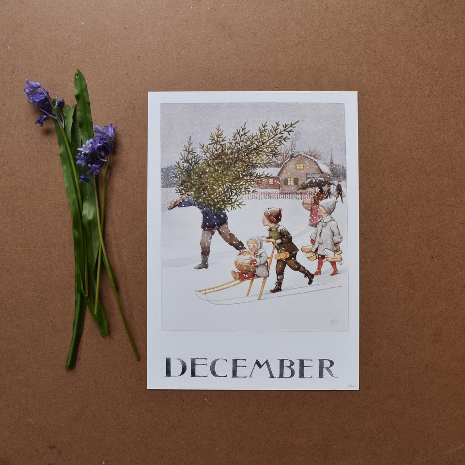 70% OFF - ELSA BESKOW ~ MONTH POSTERS ~ A4