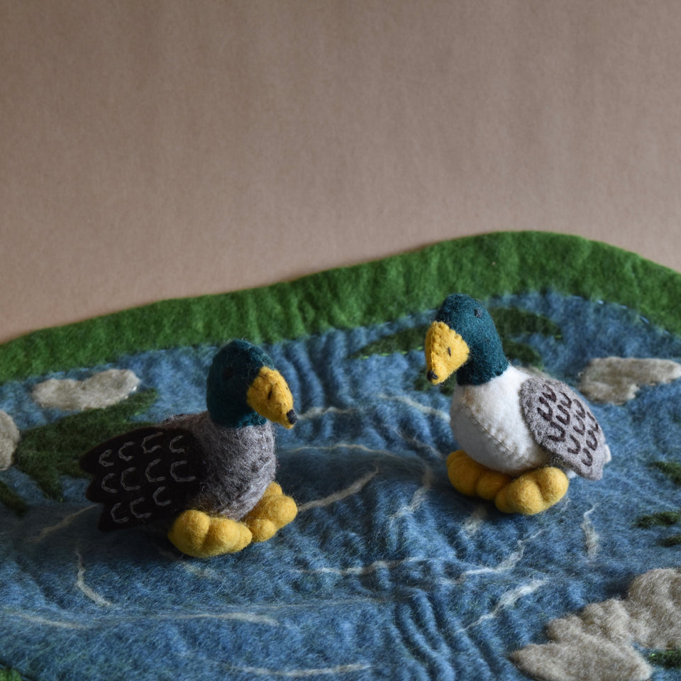 70% OFF - SECOND ~ FELT POND MAT ONLY - NO DUCKS