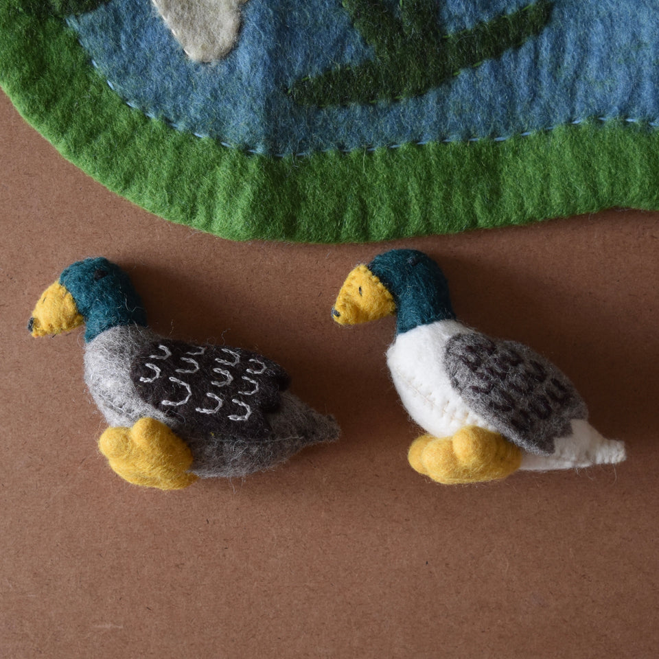 70% OFF - SECOND ~ FELT POND MAT ONLY - NO DUCKS