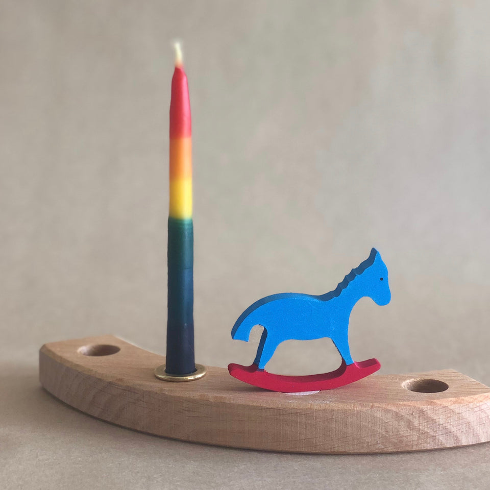 ROCKING HORSE ~ CELEBRATION RING DECORATION ~ GRIMMS