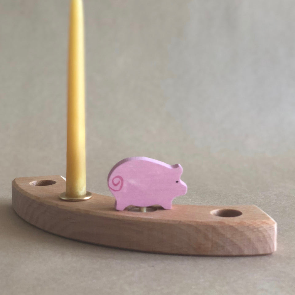 PIG ~ CELEBRATION RING DECORATION ~ GRIMMS