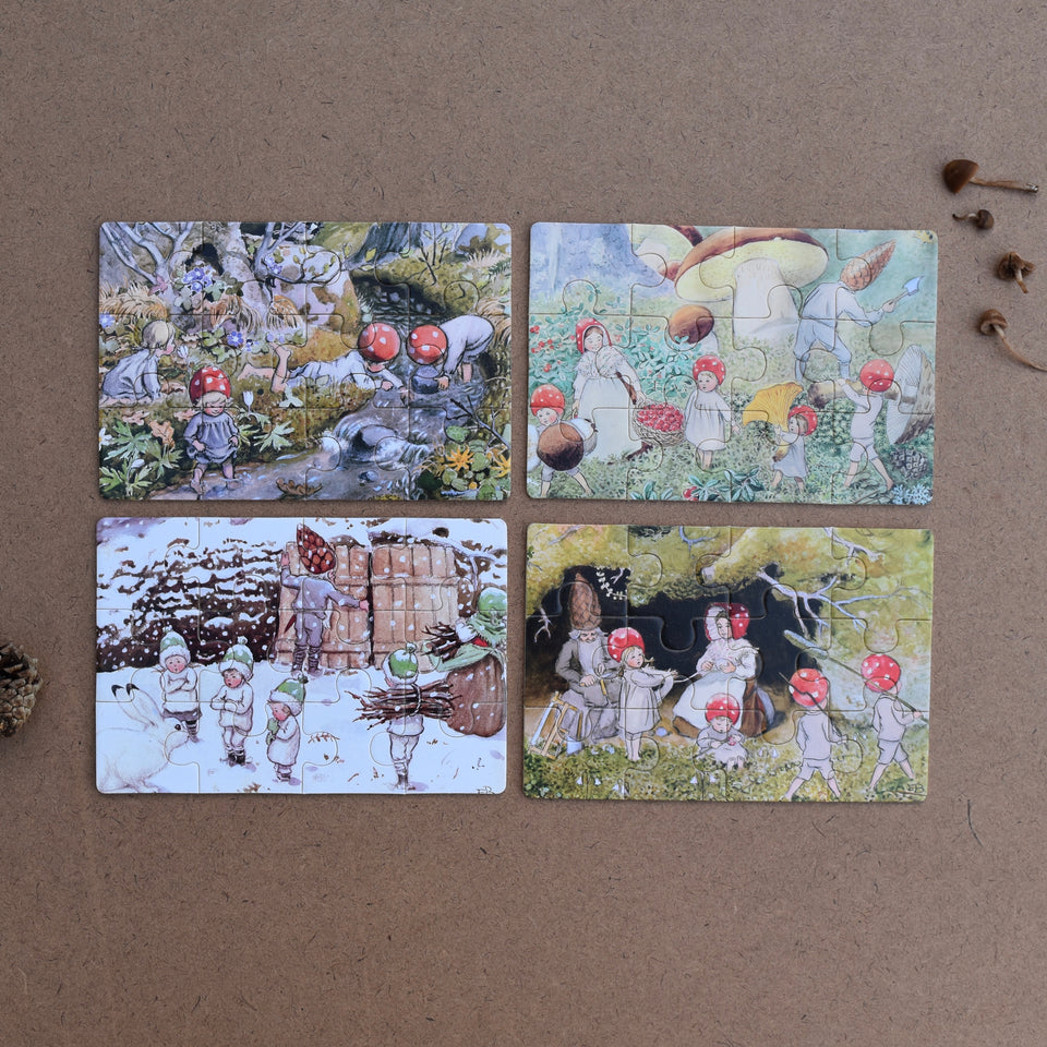 ELSA BESKOW ~ CHILDREN OF THE FOREST ~ BOXED PUZZLE