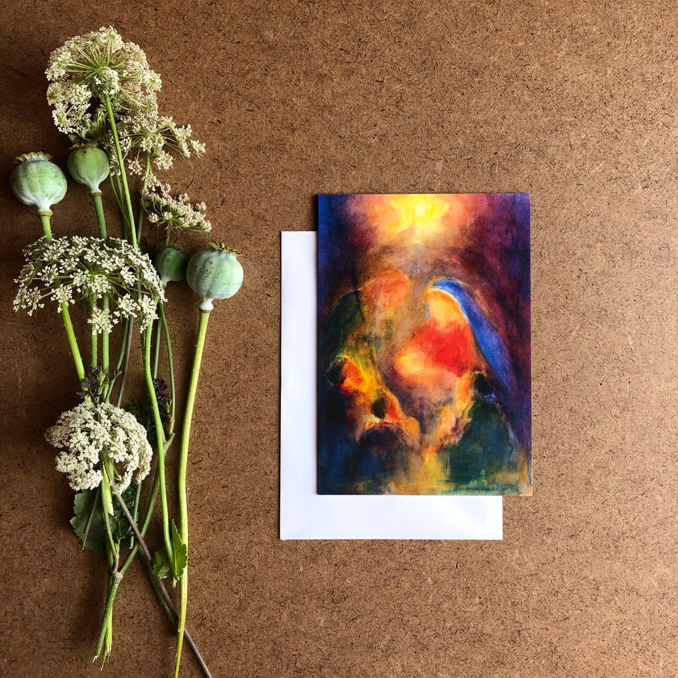 THE NATIVITY CARD ~ DAVID NEWBATT