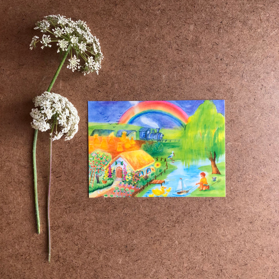 SUMMER POSTCARD ~ DOROTHEA SCHMIDT