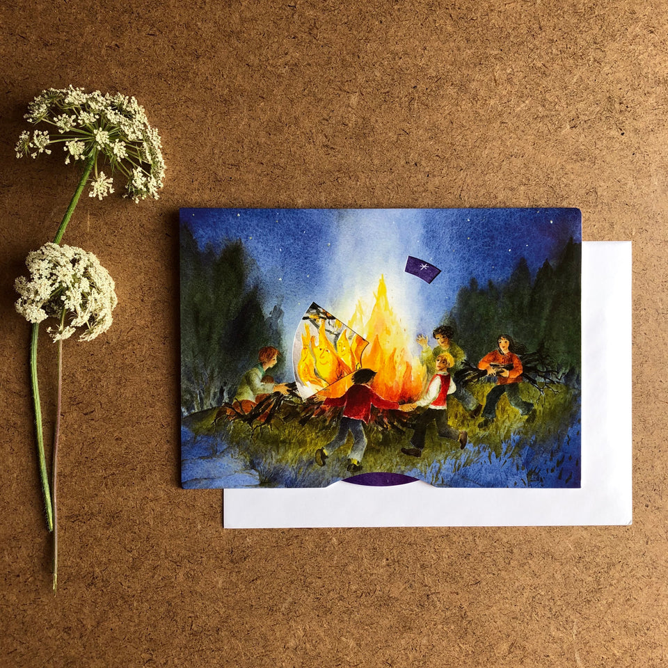FIRE MOVING CARD