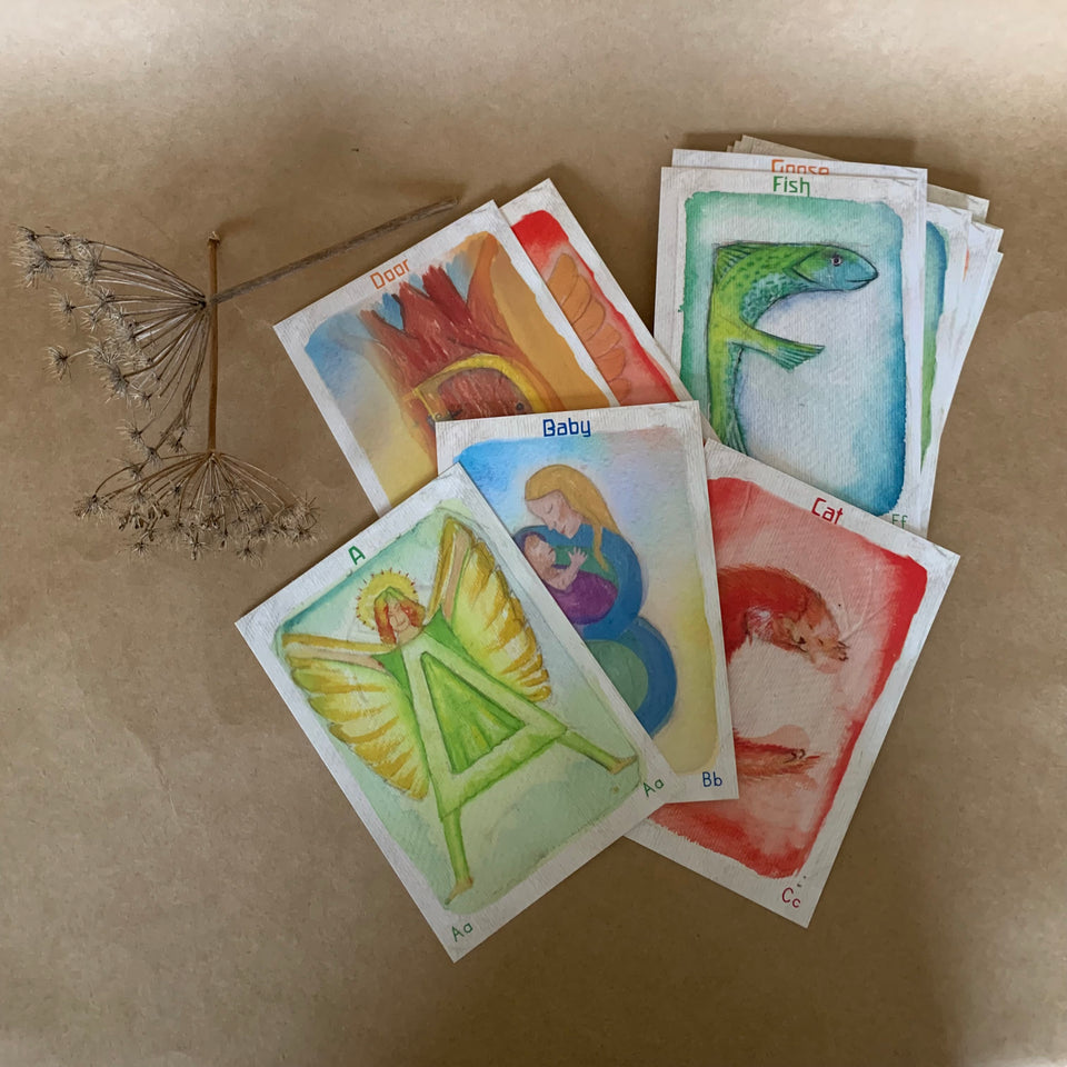 ALPHABET CARDS ~ WILDED FAMILY