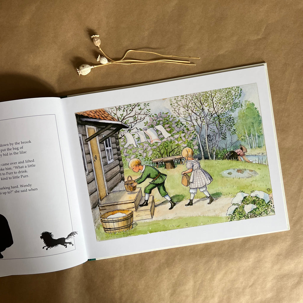Elsa Beskow Postcard, Peter and Lotta's Christmas