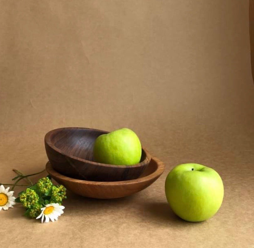 HANDCRAFTED WOOD BOWL