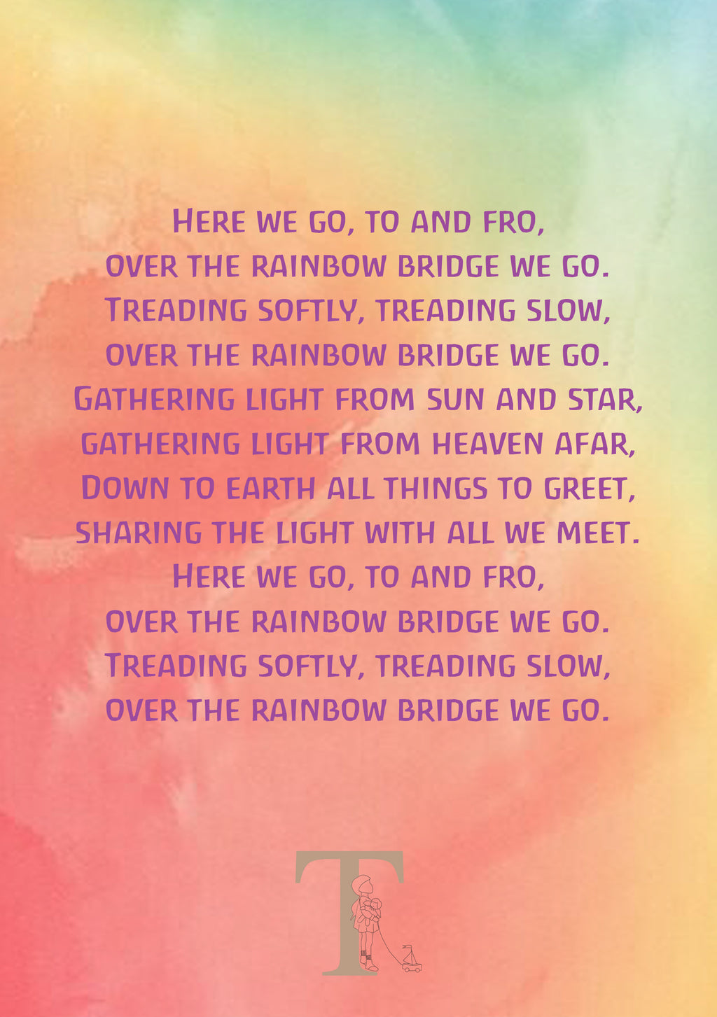 FREE DOWNLOAD ~ RAINBOW BRIDGE – Tanglewood Toys free-download-rainbow-bridge-tanglewood-toys