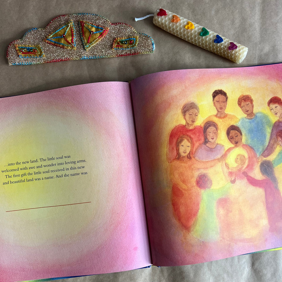 THROUGH THE RAINBOW ~ A WALDORF BIRTHDAY STORY FOR CHILDREN