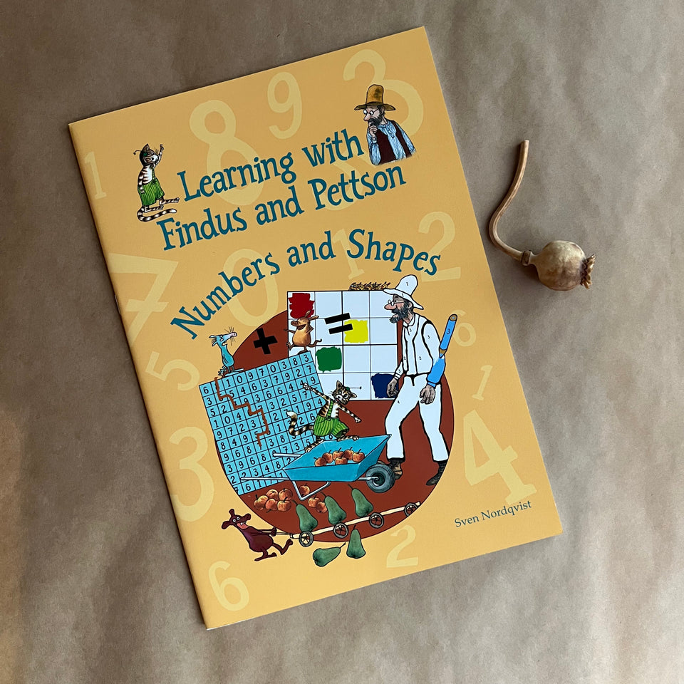 LEARNING WITH FINDUS & PETTSON: NUMBERS AND SHAPES ~ SVEN NORDQVIST