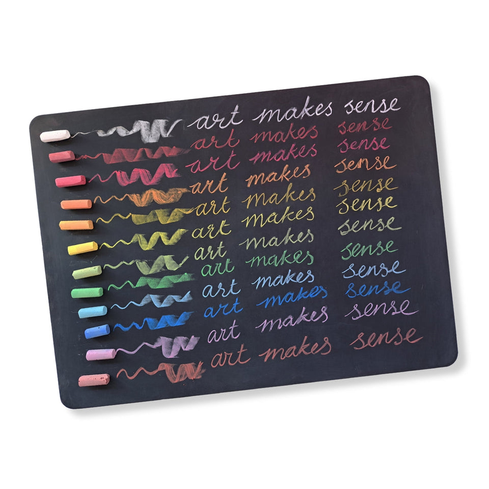 BLACKBOARD PASTEL CHALK ~ 12 COLOURS