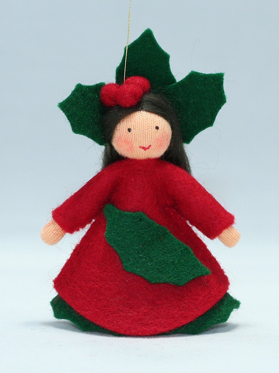 HOLLY BERRY PRINCESS ~ HANGING DECORATION ~ AMBROSIUS CHRISTMAS