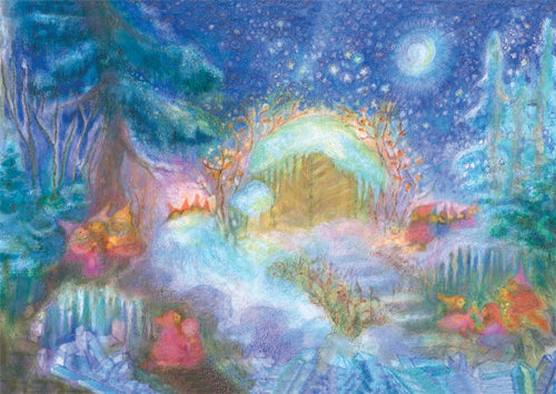 CHRISTMAS WITH THE GNOMES IN THE FOREST ~ MEDIUM ADVENT CALENDAR ~ ANGELA KOCONDA