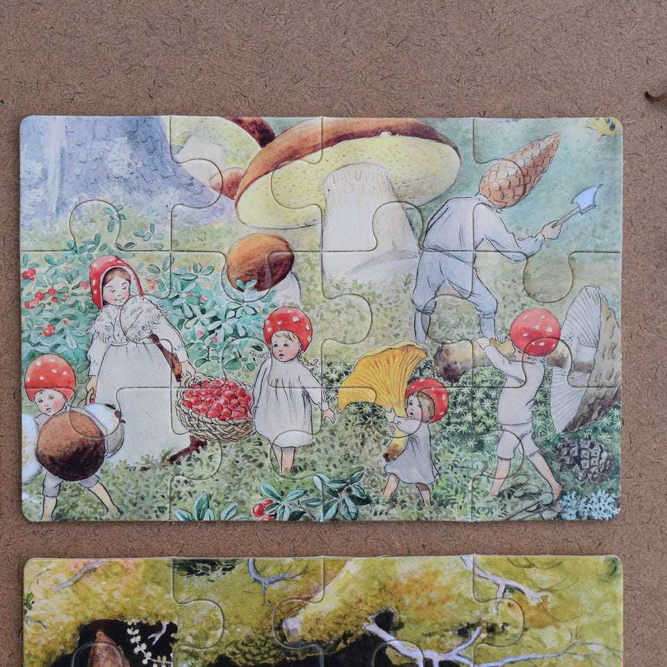 ELSA BESKOW ~ CHILDREN OF THE FOREST ~ BOXED PUZZLE