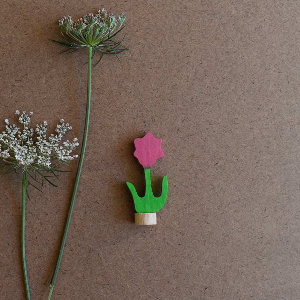 PINK FLOWER ~ CELEBRATION RING DECORATION ~ GRIMMS