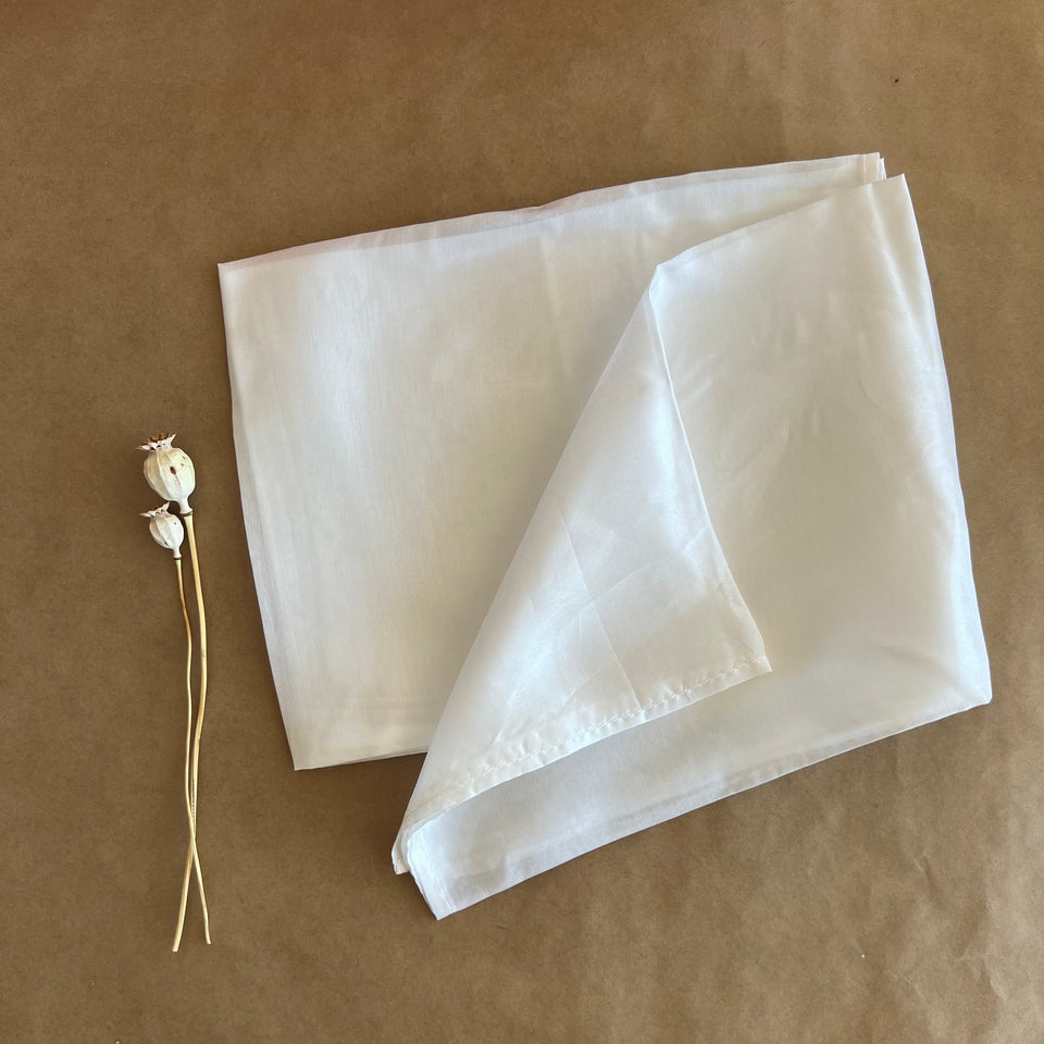WHITE PLAY SILK ~ FOR DIY DYE PROJECTS