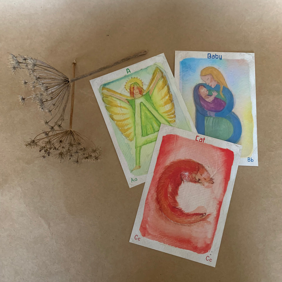 ALPHABET CARDS ~ WILDED FAMILY