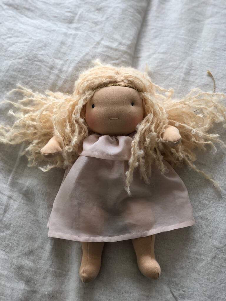ROSE ~ small Waldorf doll SOLD