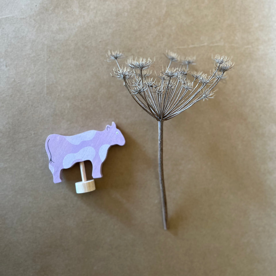 PINK COW ~ CELEBRATION RING DECORATION ~ GRIMMS